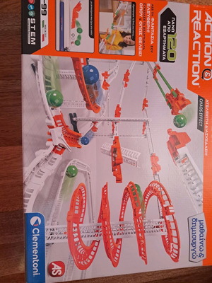 Action and Reaction marble track building game like new