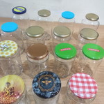 15 glass jars 720ml