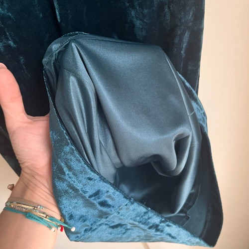Velvet dress Bill Cost like new, green, size M