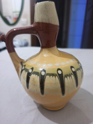 Clay jug like new in traditional style