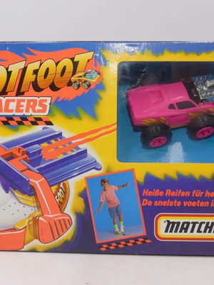 Σετ αυτοκίνητο Matchbox Hot Foot Racers μεταχειρισμένο