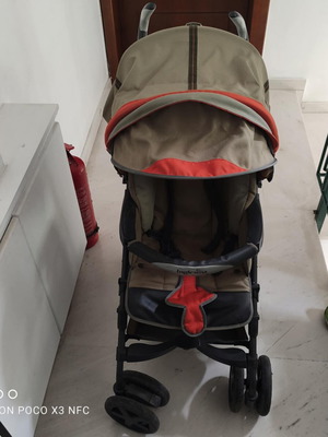 Καρότσι Inglesina μεταχειρισμένο με αδιάβροχο και κουνουπιέρα