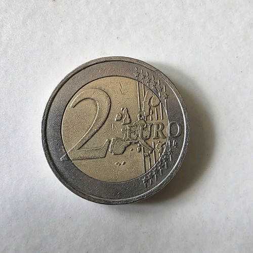2 Euro Coin France 1999 used, Liberté Egalité Fraternité
