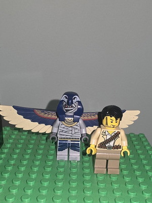 LEGO Pharaoh's Quest minifigures used set