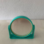 Turquoise Double-Sided Table Mirror like new