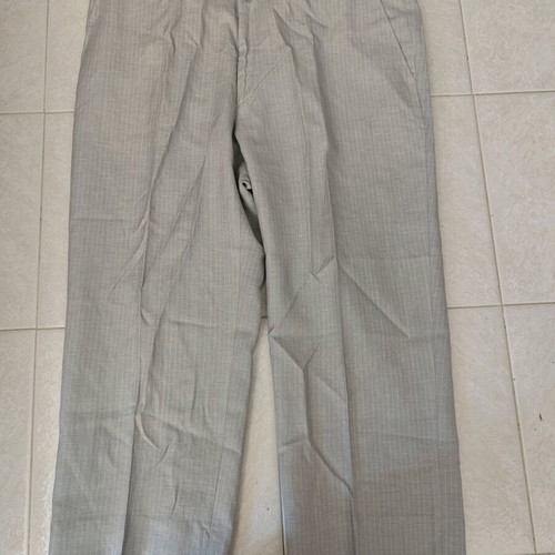 Men's formal pants XL/XXL like new, white and gray