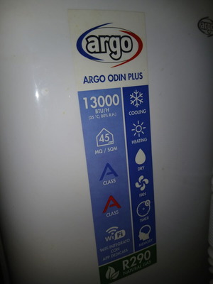 Argo Floor Air Conditioner used