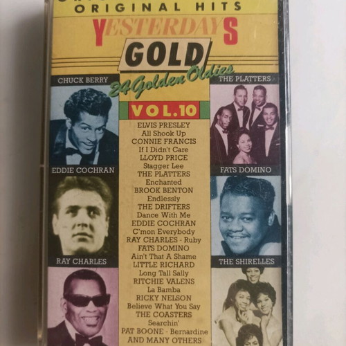 Various Yesterday's Gold Vol 10 cassette like new