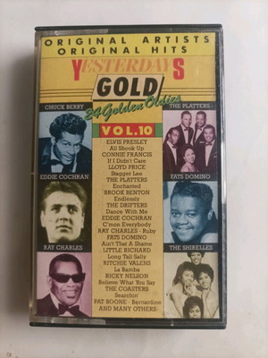 Various Yesterday's Gold Vol 10 cassette like new