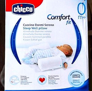 Chicco Βρεφικό Μαξιλάρι Μείωσης Χώρου Comfort Fit Sleep Well Λευκό