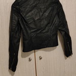 Leather black jacket Shein XS used