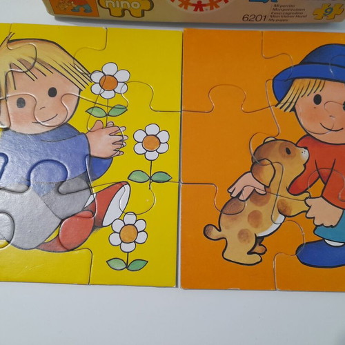 Educa vintage children's puzzle used, set of 2 pieces