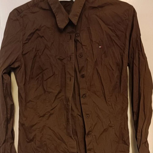 Tommy Hilfiger women's shirt brown new, size S