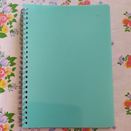 Notebooks pack of 7 assorted, spiral and flat sheets