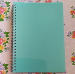 Notebooks pack of 7 assorted, spiral and flat sheets