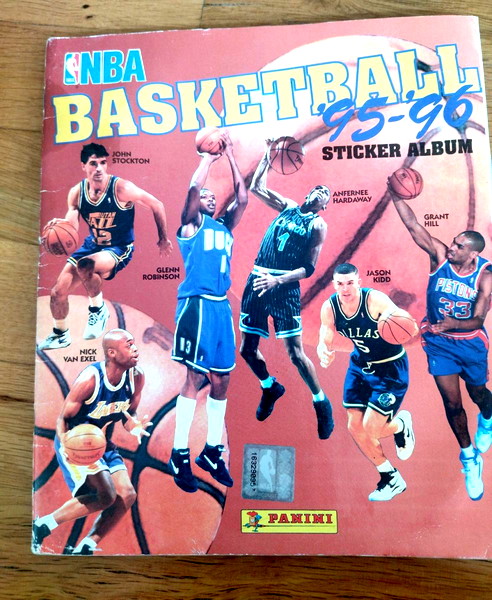 NBA BASKETBALL 1995-1996 PANINI ALBUM