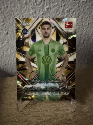 Topps Chrome Koulierakis Sapphire Selection Bundesliga rookie card /50