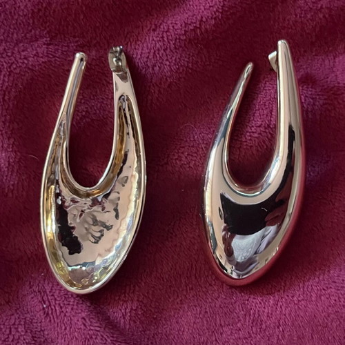 Zara earrings gold-colored