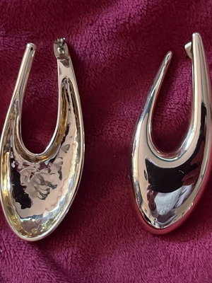 Zara earrings gold-colored