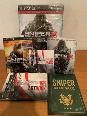 PS3 Playstation 3 Sniper Ghost Warrior 1+2 συλλεκτική με Steelbook σαν καινούργια