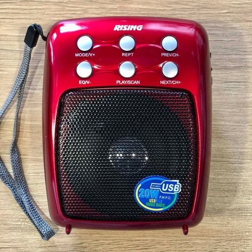 RISING rechargeable radio with USB new