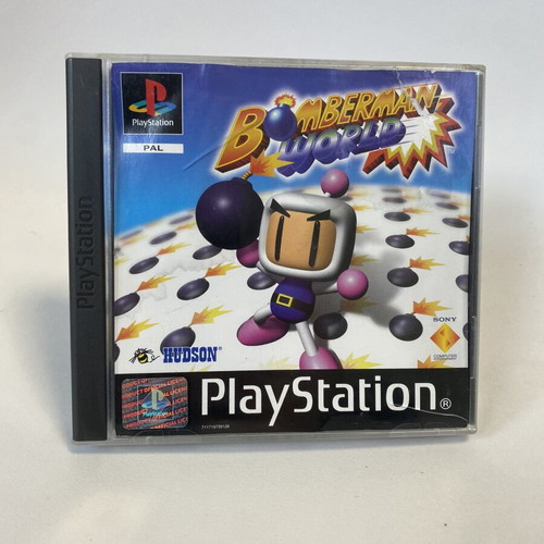 Bomberman World PlayStation 1 PS1 game used, English
