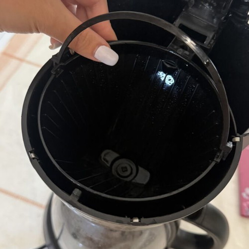 Rohnson R920 Filter Coffee Maker Like New, 15 Cups, Black Inox