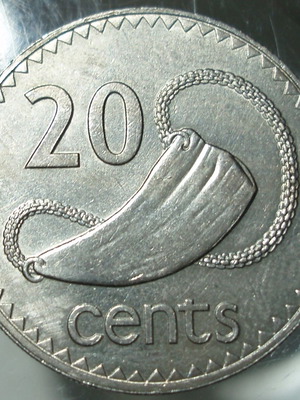 Νόμισμα Fiji 20 cents μεταχειρισμένο, 1969-1985