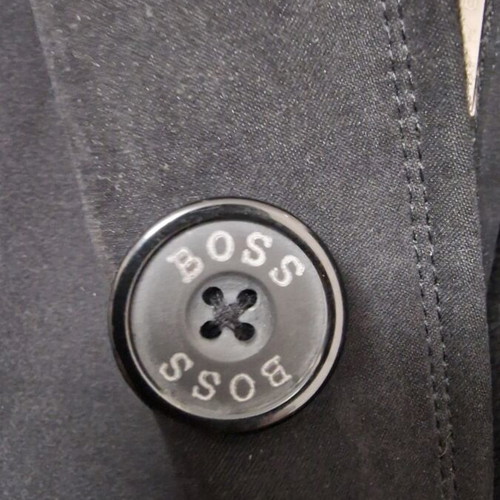 Boss 3XL black coat with removable lining