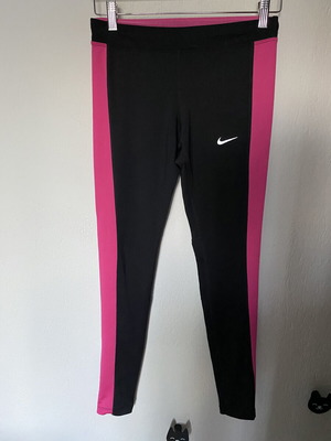 Nike κολάν XS σαν καινούργιο, μαύρο και ροζ, dry fit