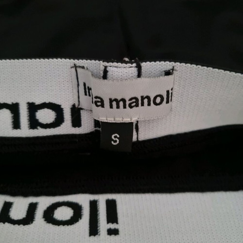 Inna Manoli high-waisted bikini set like new, size S, black