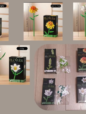 Τουβλάκια λουλούδια καινούργια από Jumbo