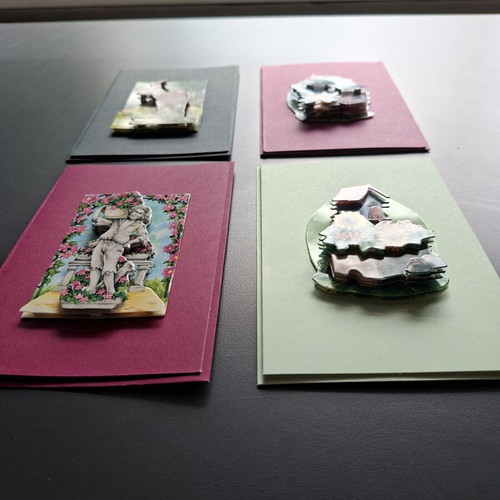 Handmade 3D greeting cards