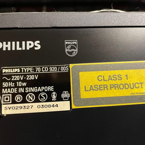 Philips CD 920 like new