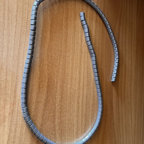 Cable organizer, 1.55 m length, 1.5 cm width