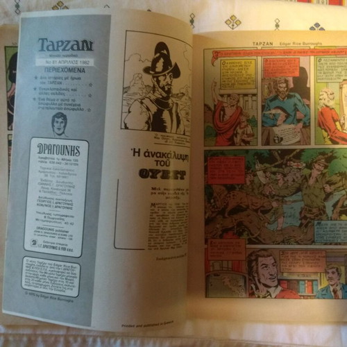 Tarzan Megala Klasika Volume No21 used