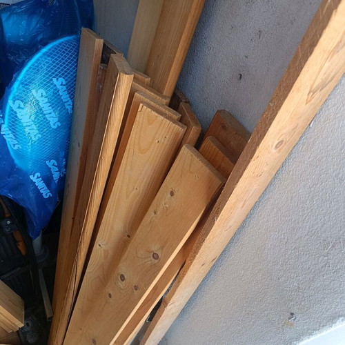 Wooden boards used, pack of 100, pine and fir