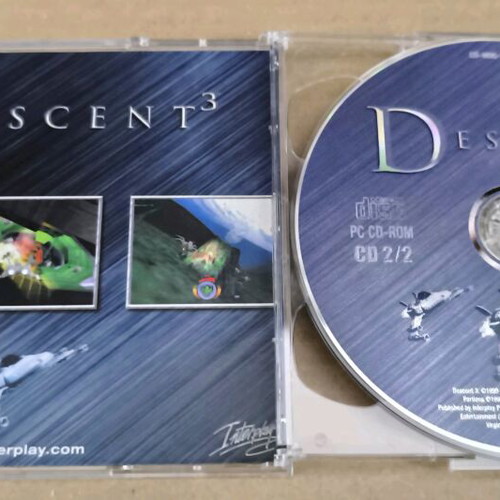 Descent 3 The Saga Continues PC CD-ROM like new, Big Box