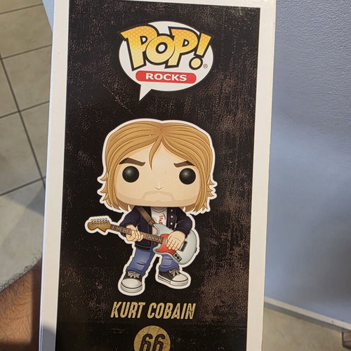 Kurt Cobain Funko Pop! vinyl figure like new