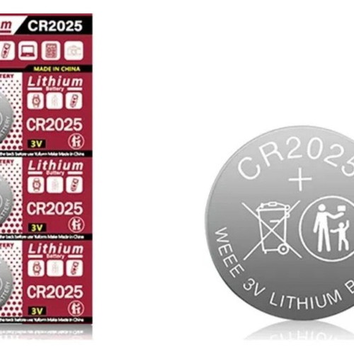 CR2025 Batteries Pack of Three Sealed