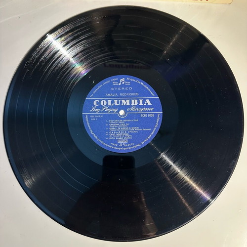 Amália Rodrigues Vou Dar De Beber À Dor vinyl like new, folk