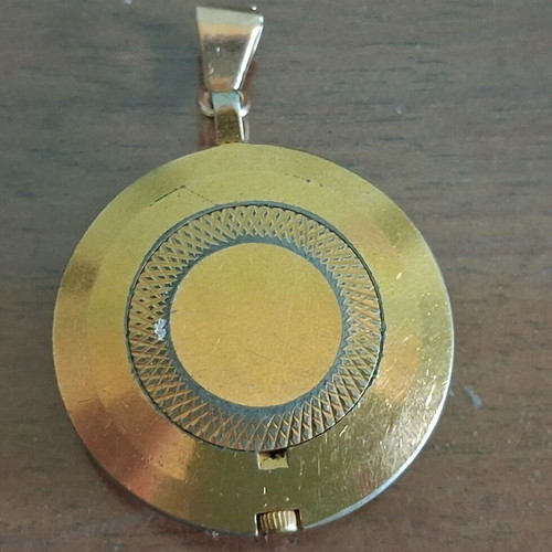 Vintage winding pendant watch CHAIKA used (17 jewels)