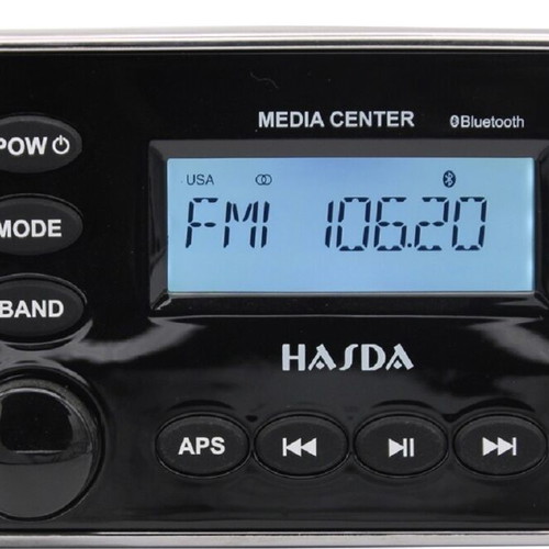 Hasda 4x50W audio source with radio, USB and Bluetooth new