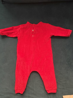 Tezenis Kids Christmas baby romper 3-6 months, red