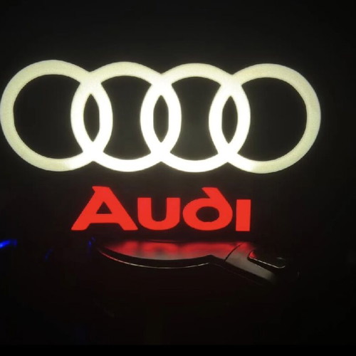3D LED Lightbox Audi new decorative illuminated sign