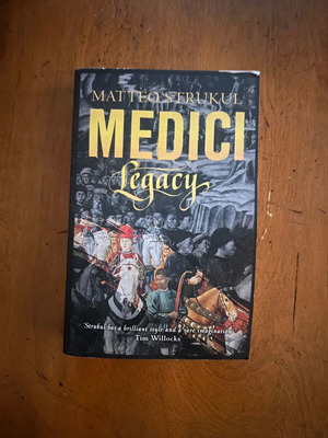 Medici Legacy ιστορικό μυθιστόρημα σαν καινούργιο