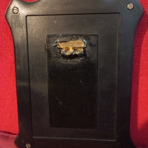 Engraving with frame used, size 12x16 cm