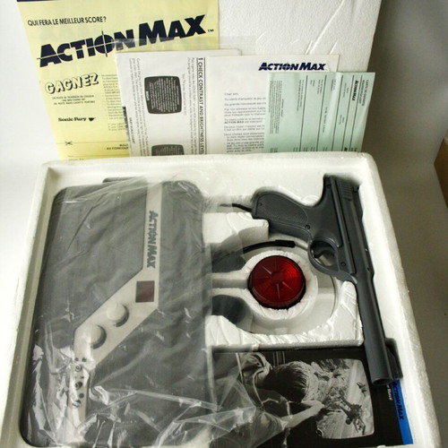Action Max Vintage 1987 new console with VHS games