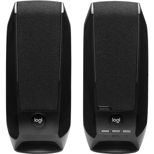 Logitech S150 2.0 Speaker System new, black, compact design