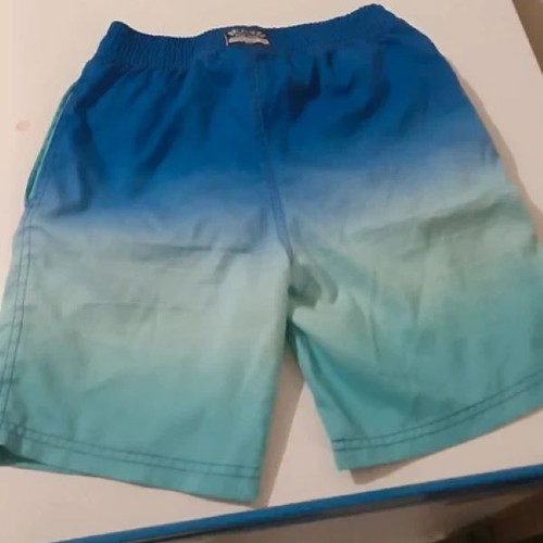 Children's swimsuit size 9 like new, blue and turquoise